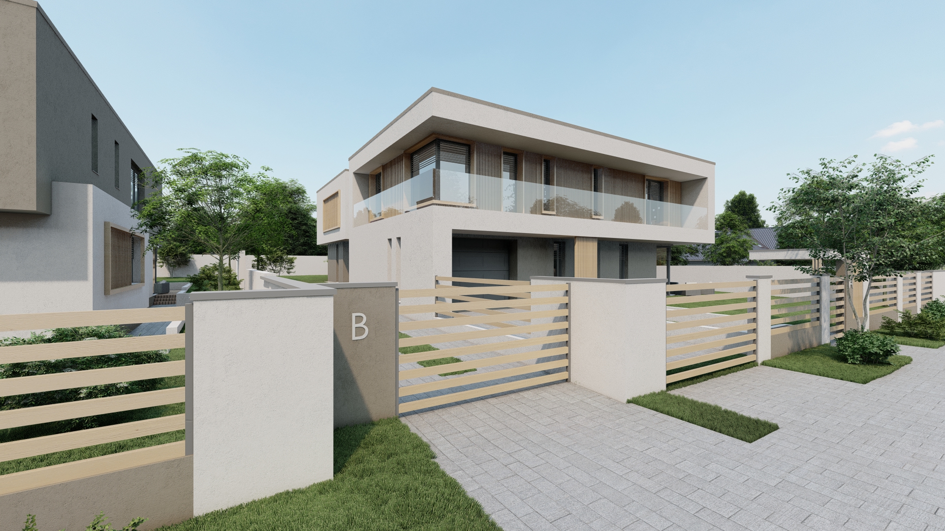 Fale General Kft. által kivitelezett modern családi ház